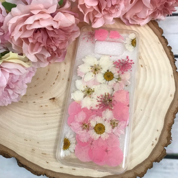 Beautiful Hand Pressed Flower Samsung Case - Picture 3 of 7